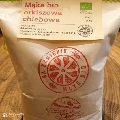 Mąka orkiszowa chlebowa bio 1