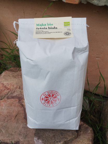 Mąka żytnia biała bio 5 kg 1